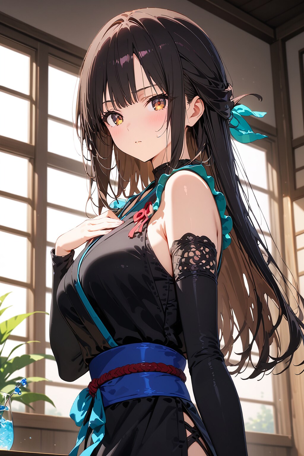 異世界の女忍者さん（HALO） | の人気AIイラスト・グラビア