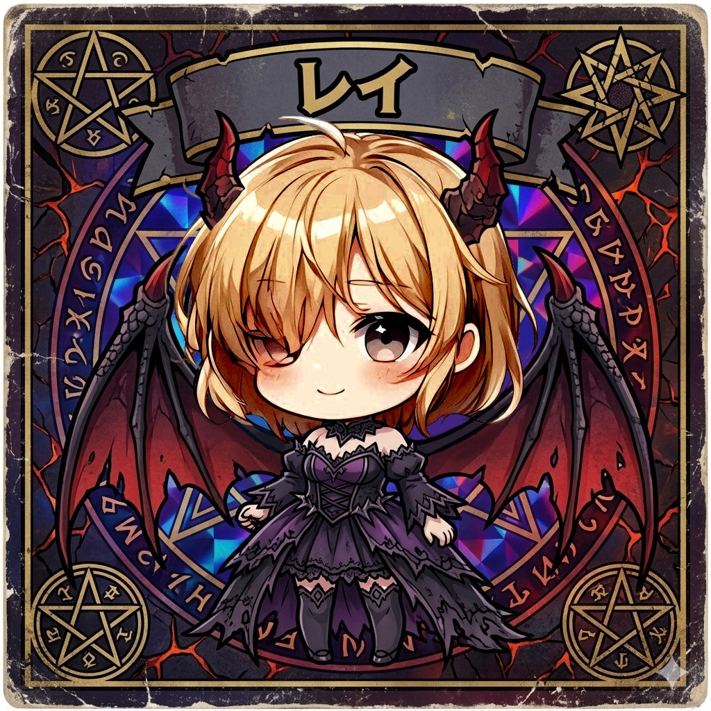 ちびキャラのレイさん💕