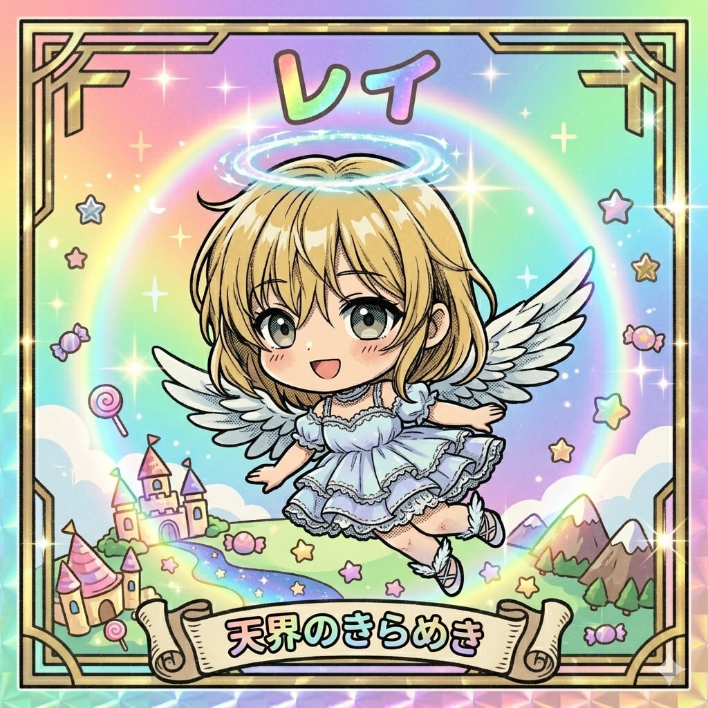 ちびキャラのレイさん💕