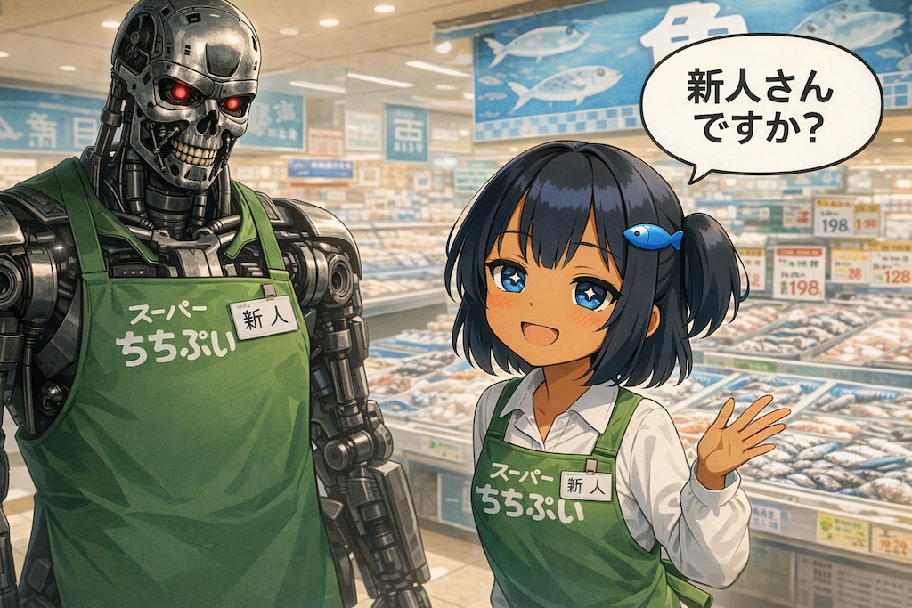 新人のバイト店員