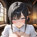 ギルドの巨乳受付嬢とSEX 6枚目