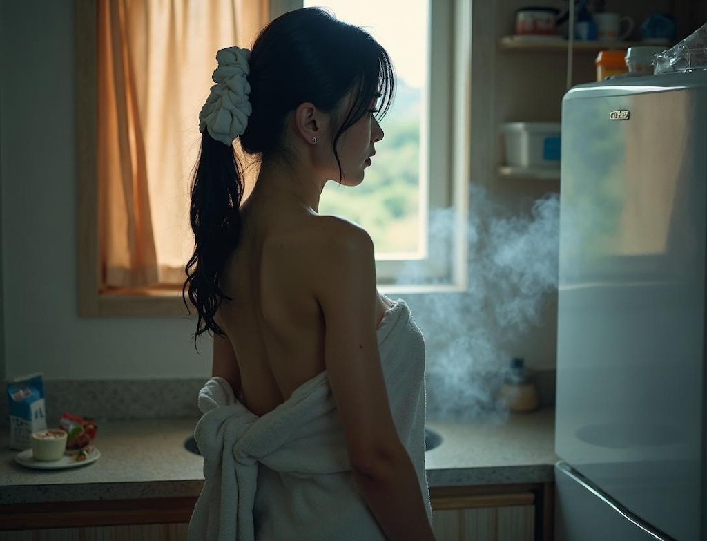 湯上がりの姉