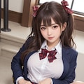 階段でパンチラ 2枚目