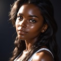 Beautiful ebony girl. #5 2枚目