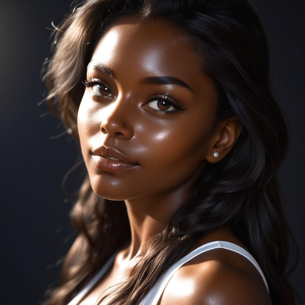 Beautiful ebony girl. #5