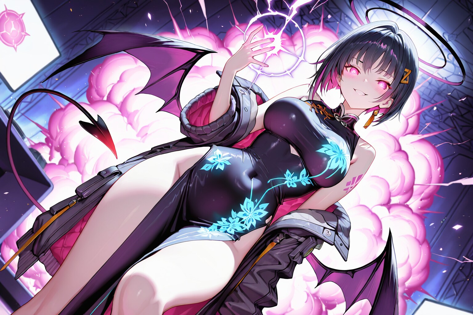 【闇に堕ちた聖女】（アニメ）エフェクトの魔女：ノクス