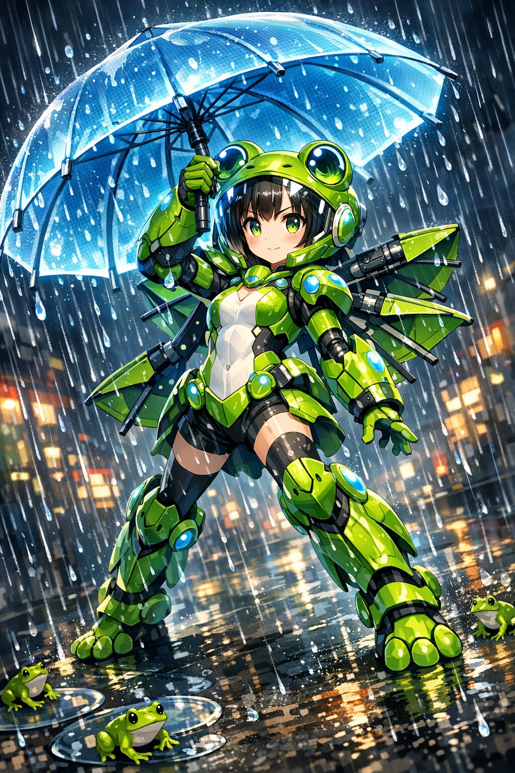 3月16日は折りたたみ傘の日 | の人気AIイラスト・グラビア