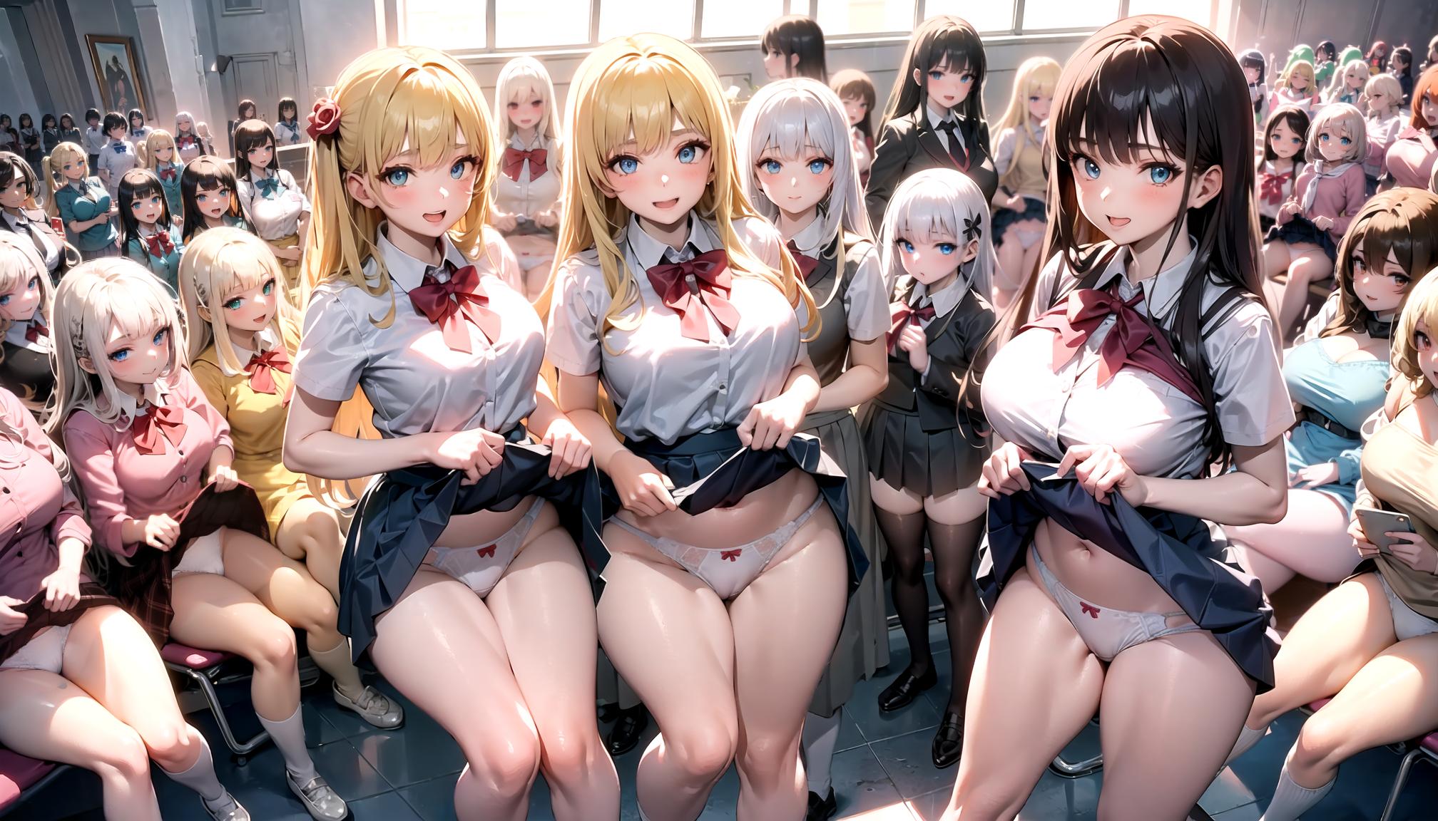 ハーレムパンチラ学園