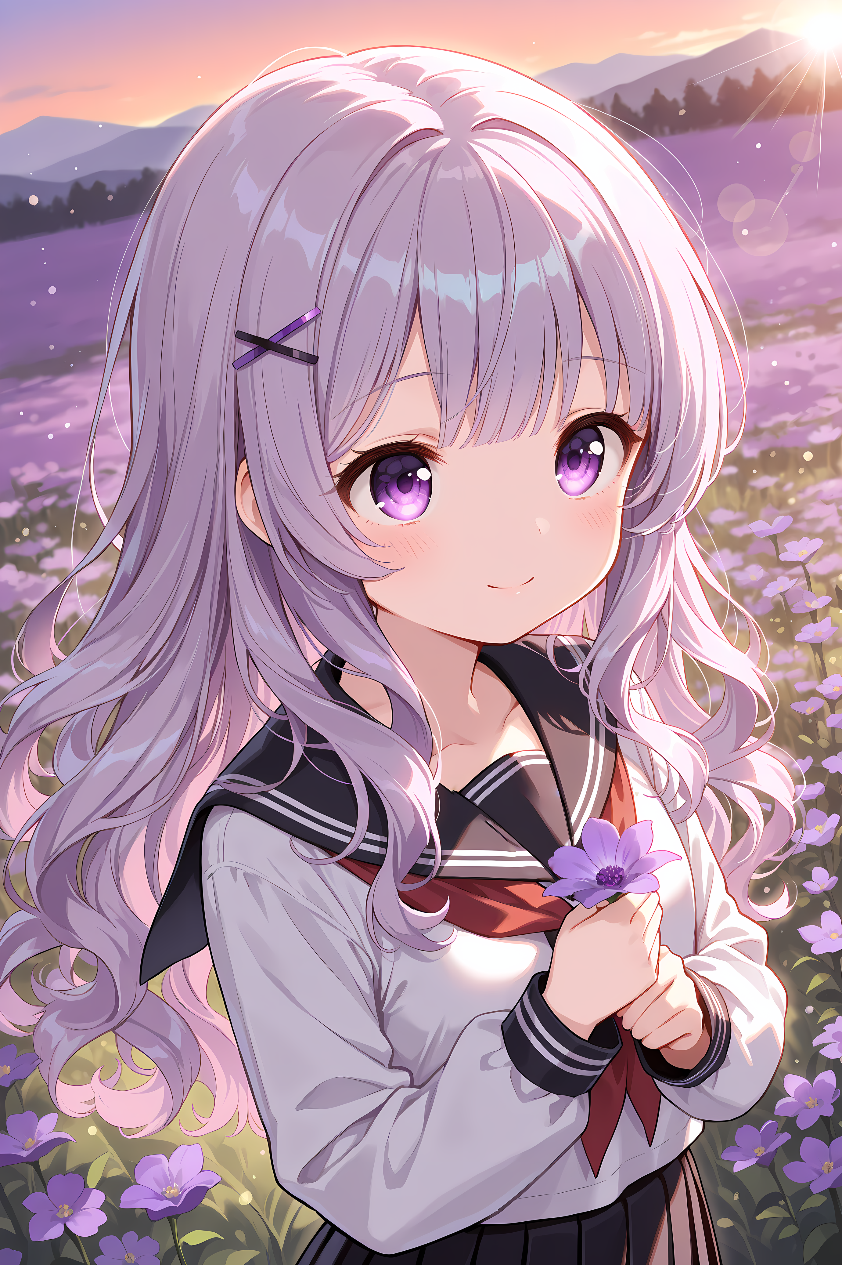 夕空に咲く | の人気AIイラスト・グラビア