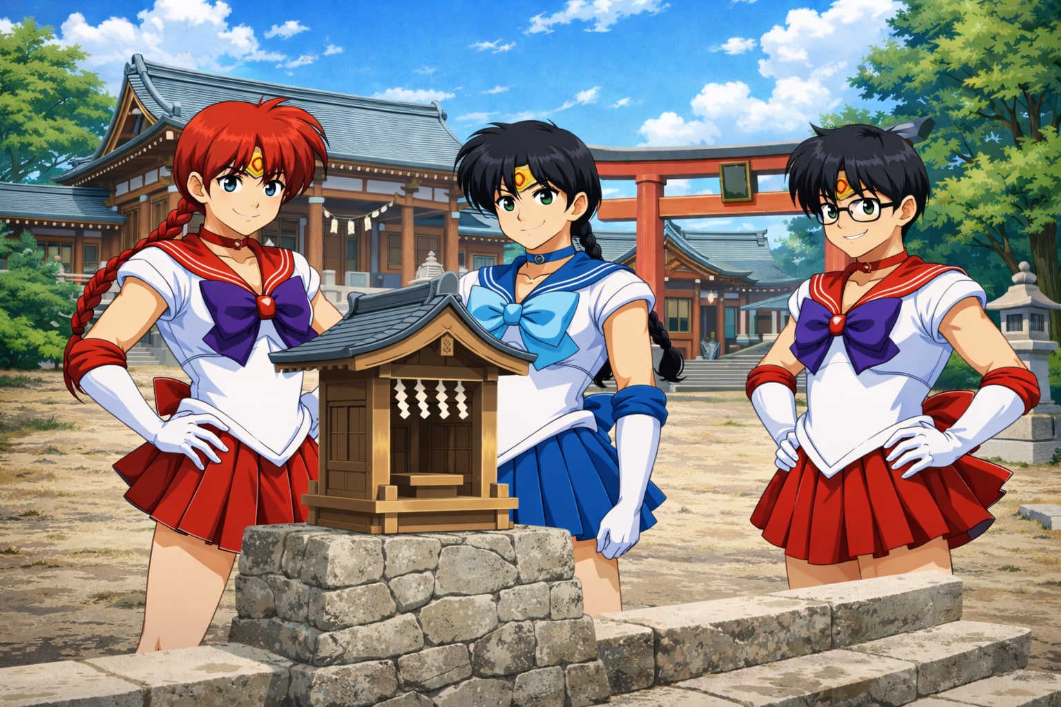 北海道で神社建てます。第十話 | の人気AIイラスト・グラビア