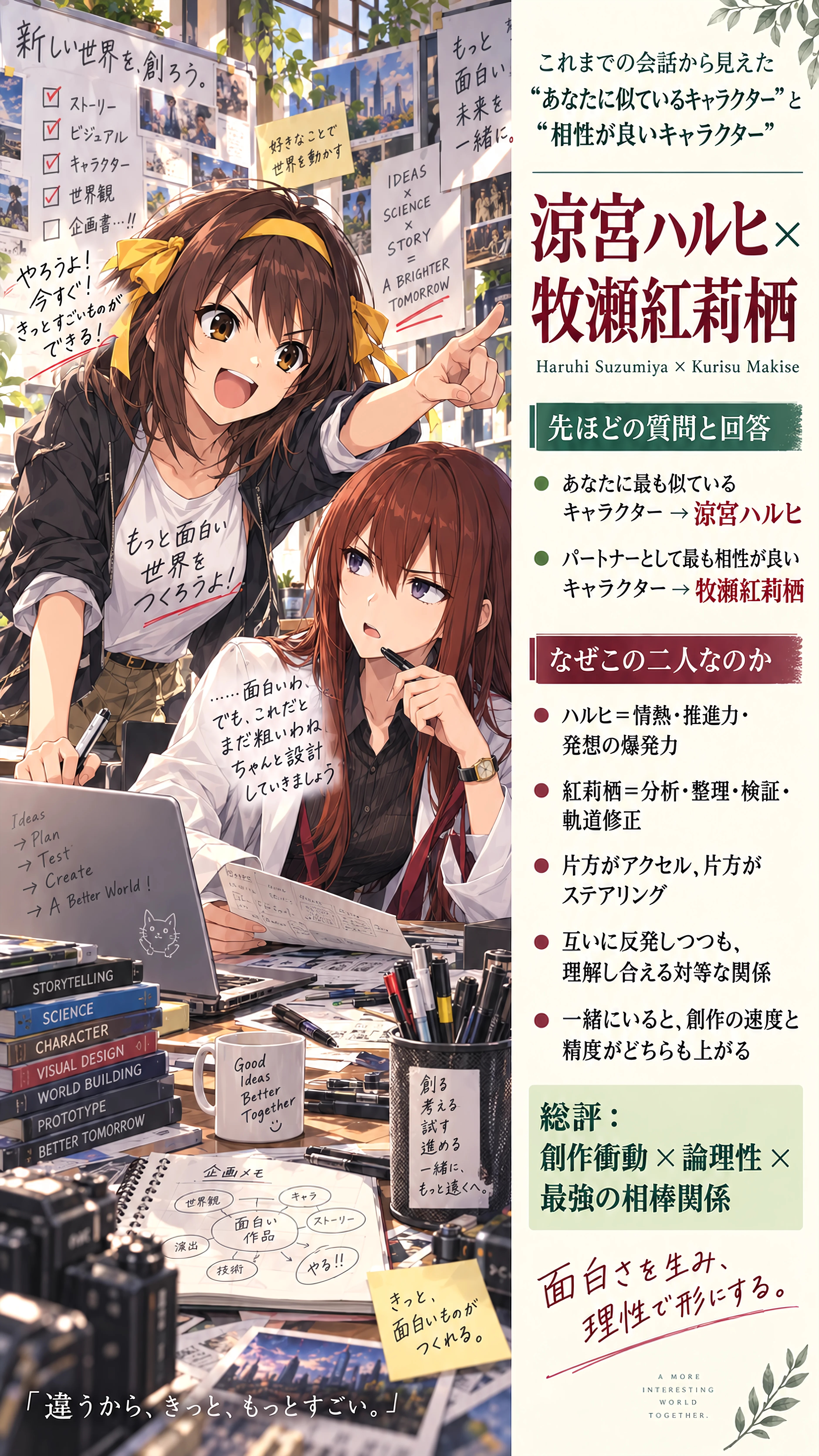 A More Interesting World Together | の人気AIイラスト・グラビア
