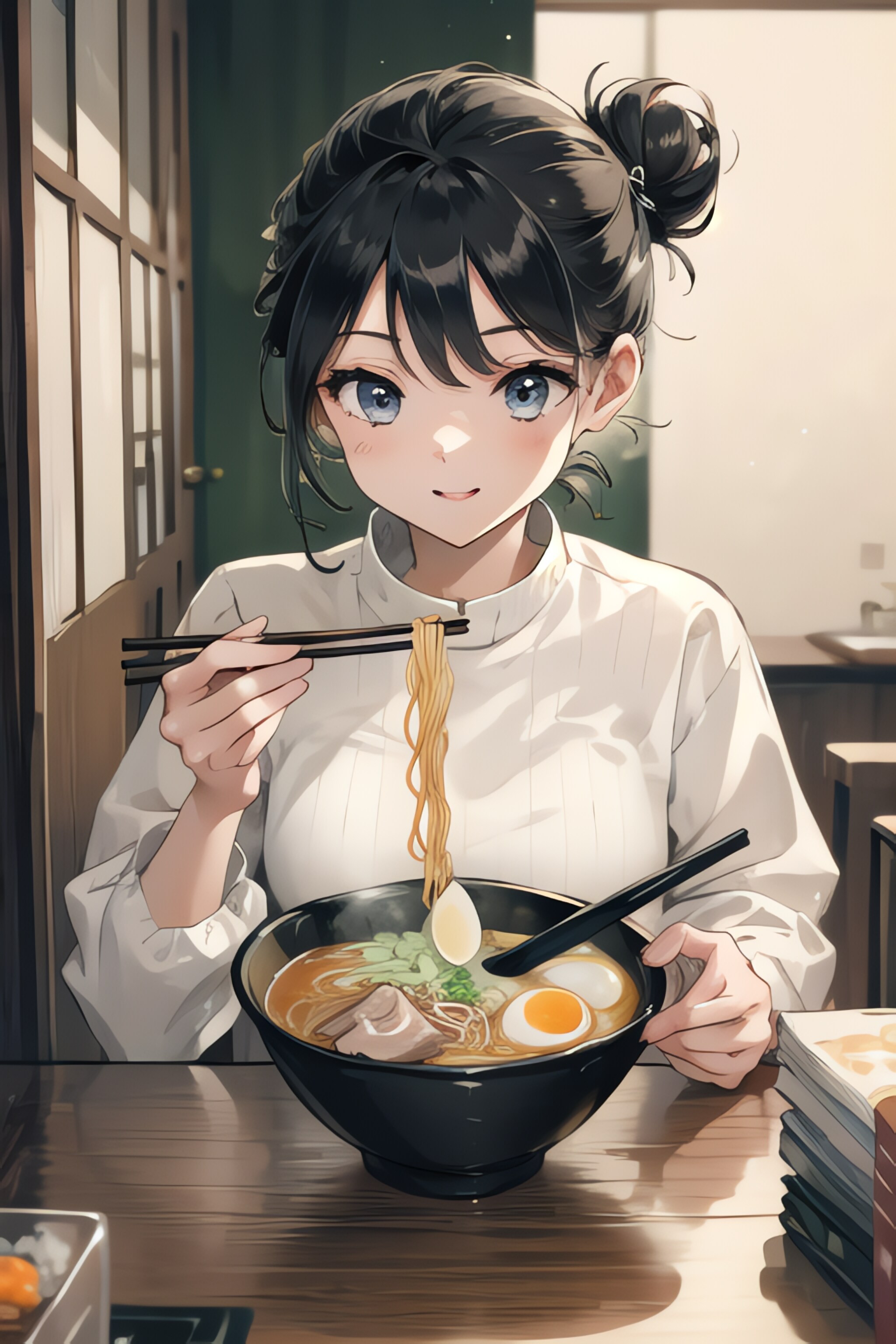 土曜日のランチはインスタントラーメン率高いよね♪