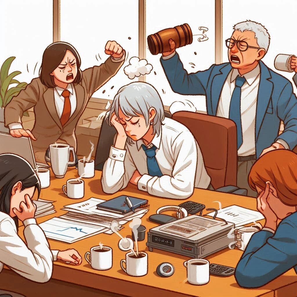 炎上中
