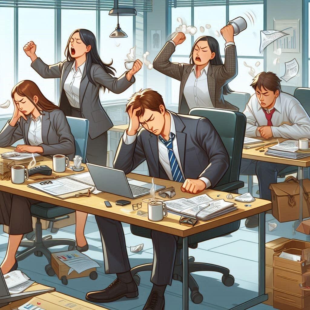 炎上中