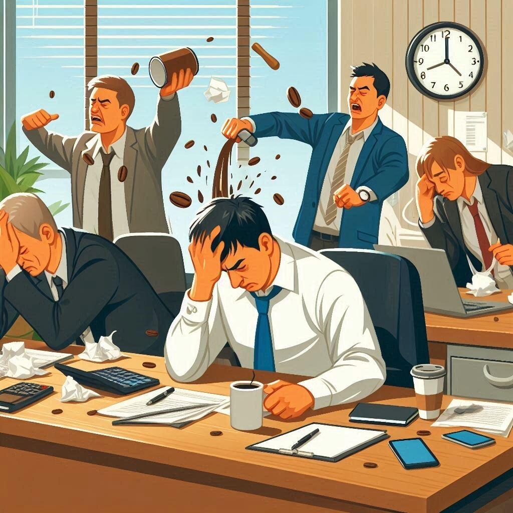 炎上中