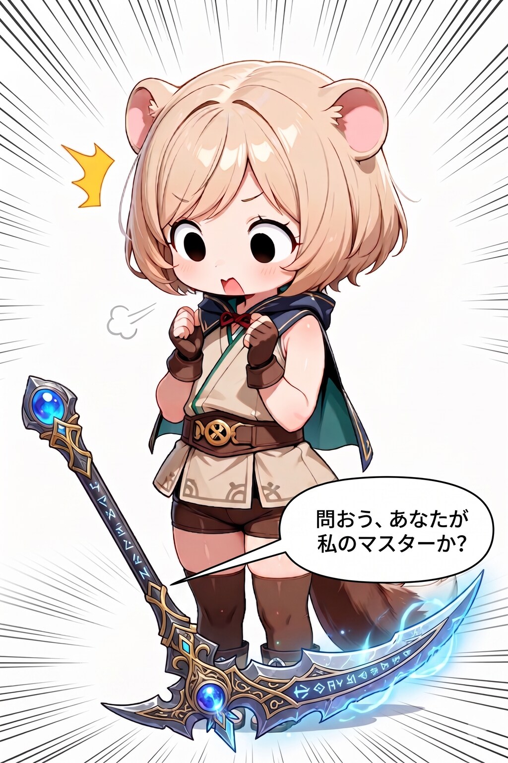 鎌がえらいこっちゃ！