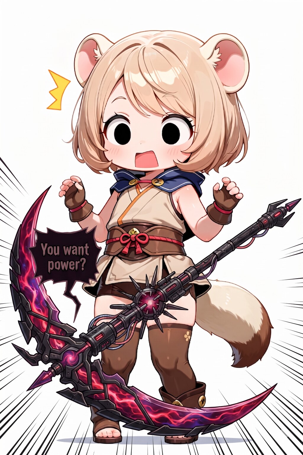 鎌がえらいこっちゃ！