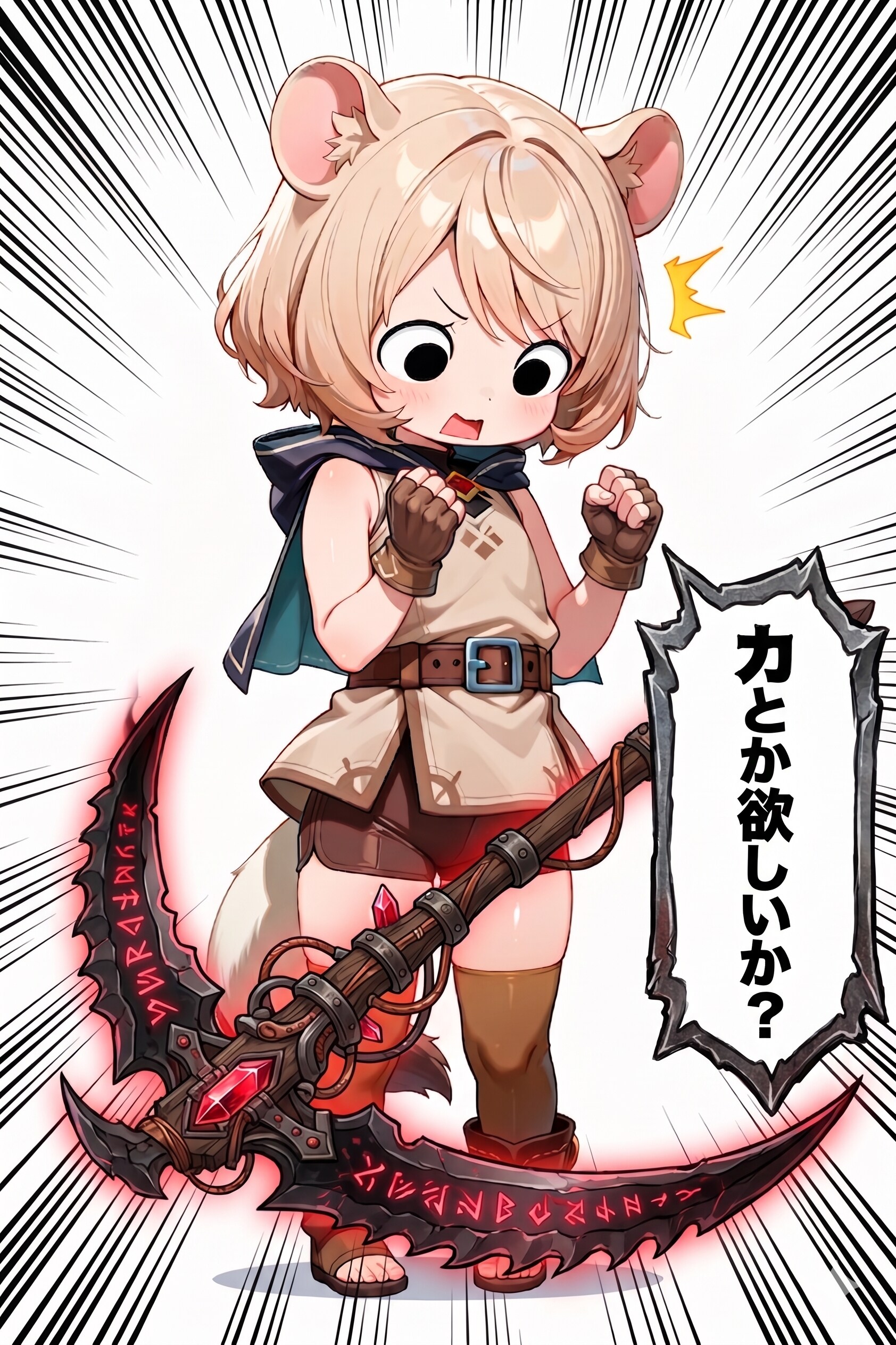 鎌がえらいこっちゃ！ | の人気AIイラスト・グラビア