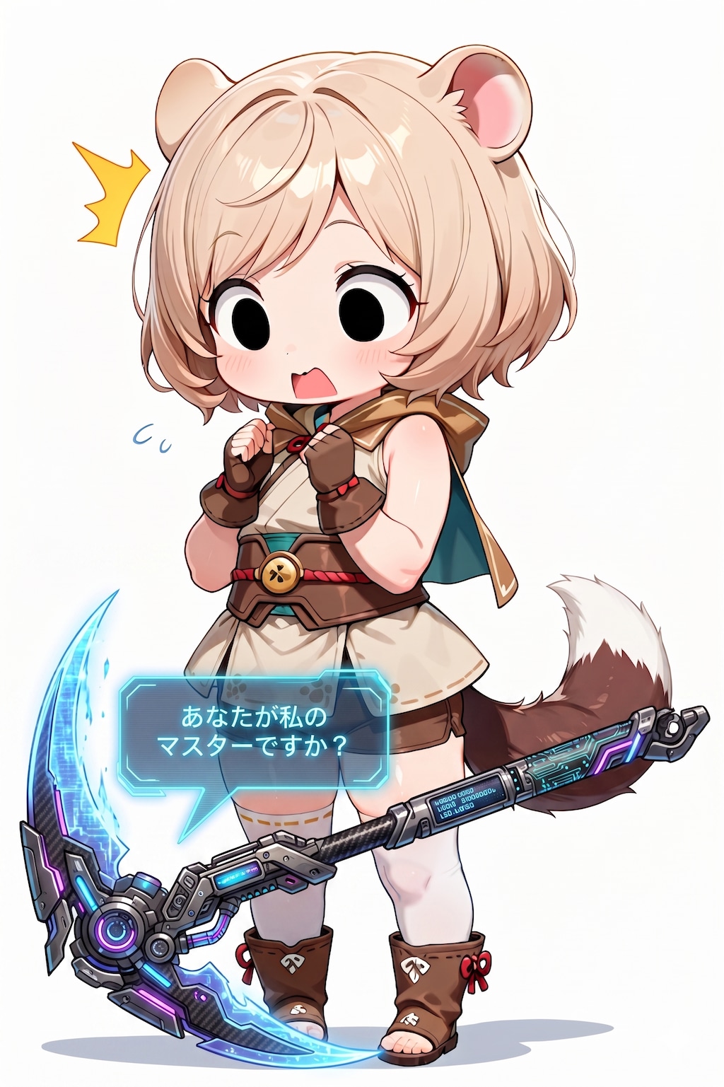 鎌がえらいこっちゃ！
