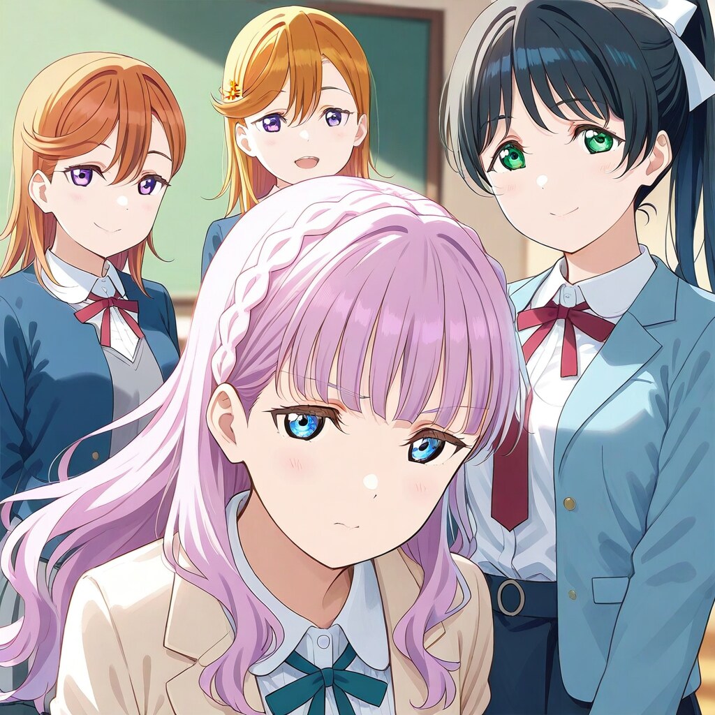 澁谷かのん＆ウィーン・マルガレーテ＆葉月恋