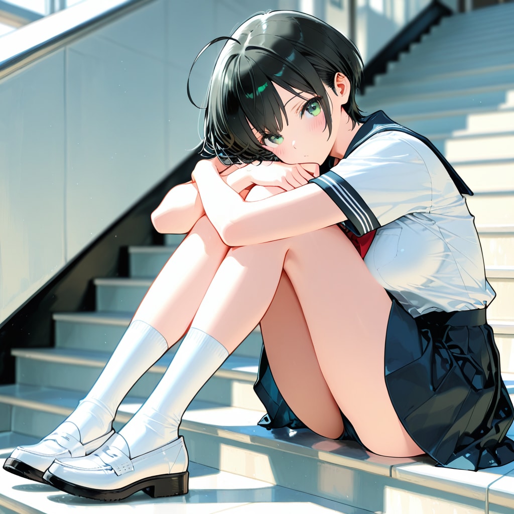 どこみてるの？