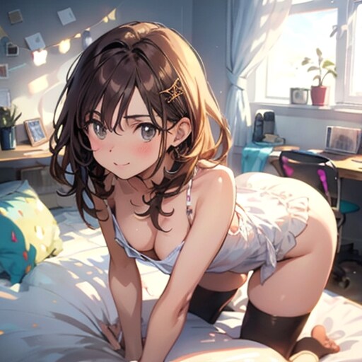 下着女子