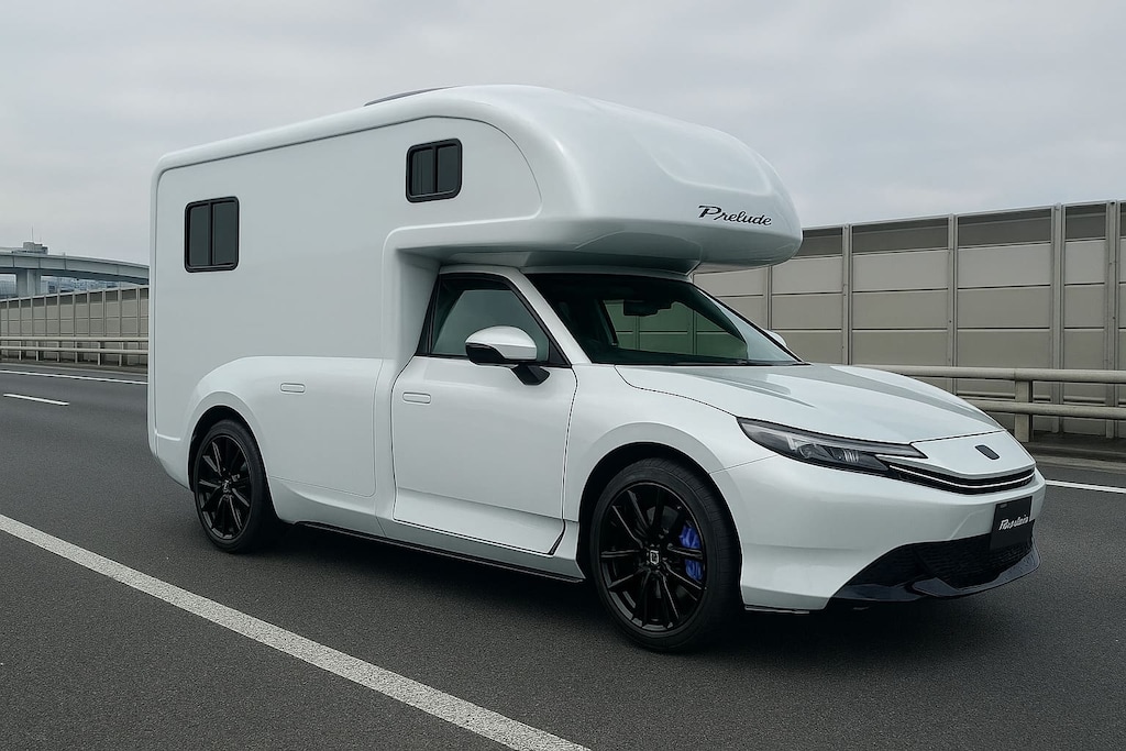 新型プレリュードキャンピングカー改