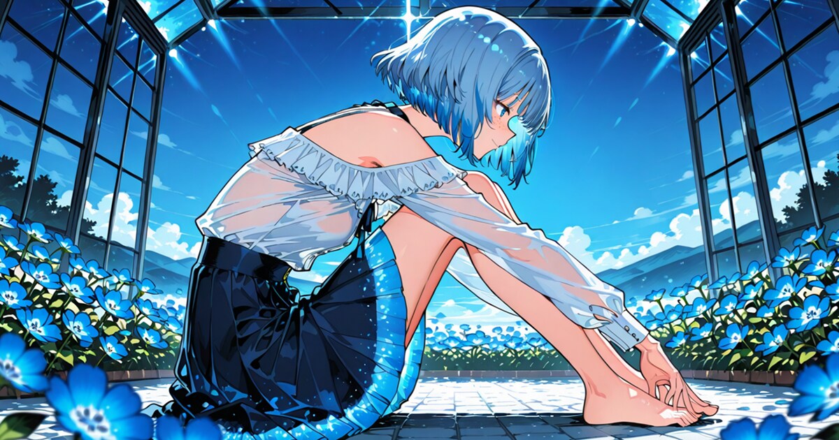 PHOENIXでネモフィラの海に包まれて