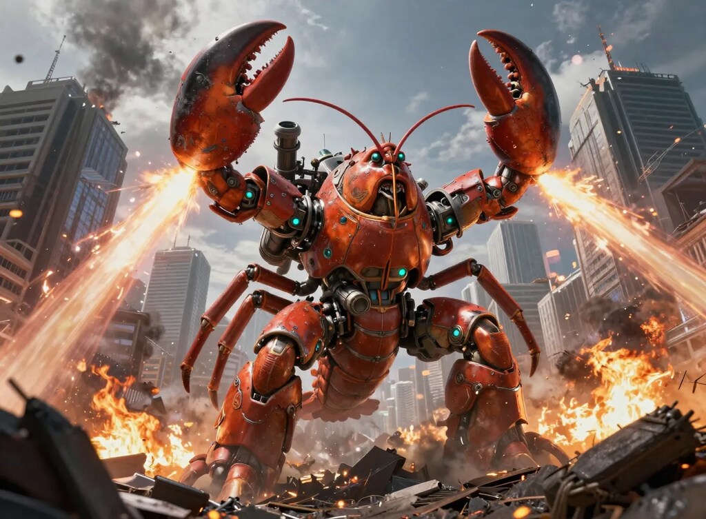 メカロブスター…？