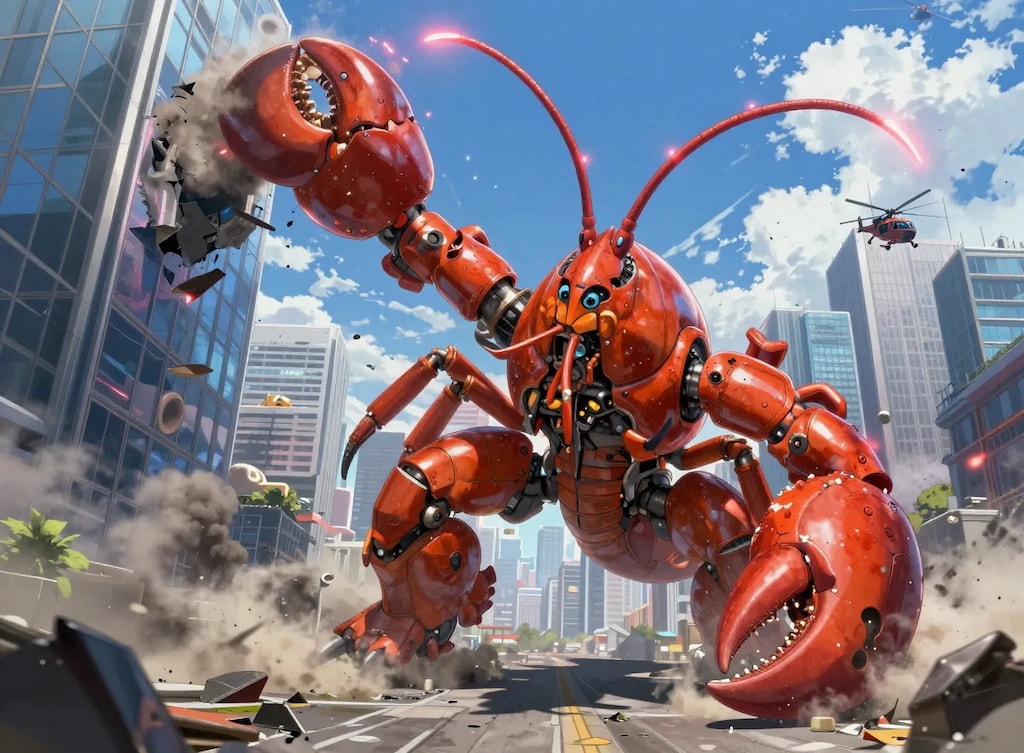 メカロブスター…？