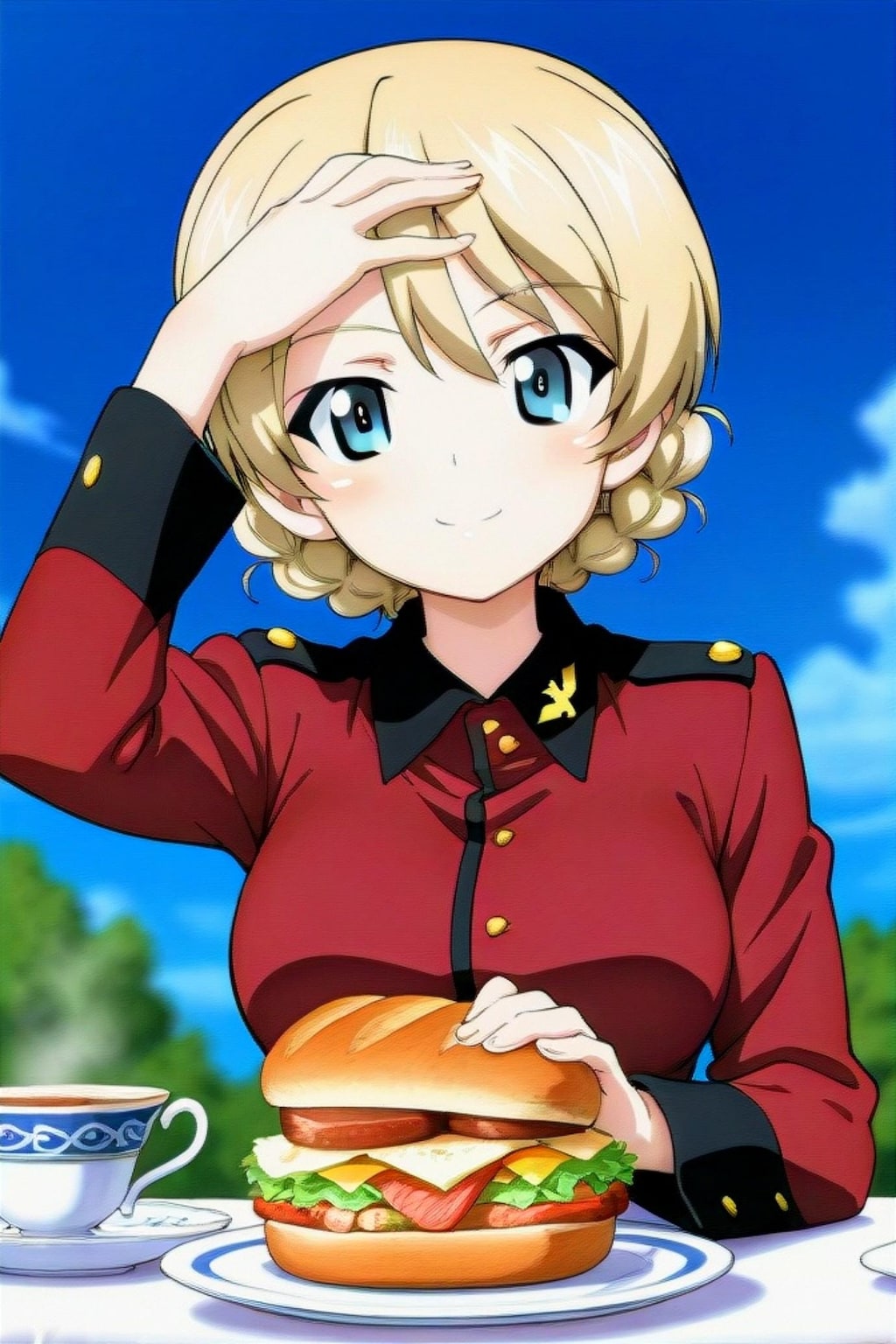 ダー様とサンドウィッチ