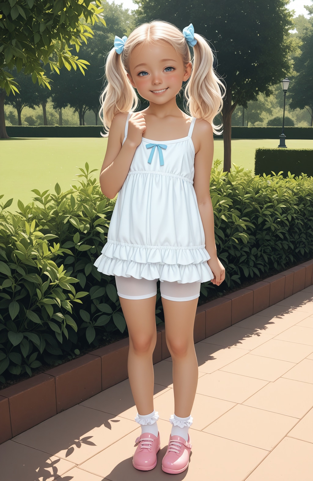 スパッツなおんなのこ💕(Part.2)😍【model：mergeijPONYIL_v30VAE】