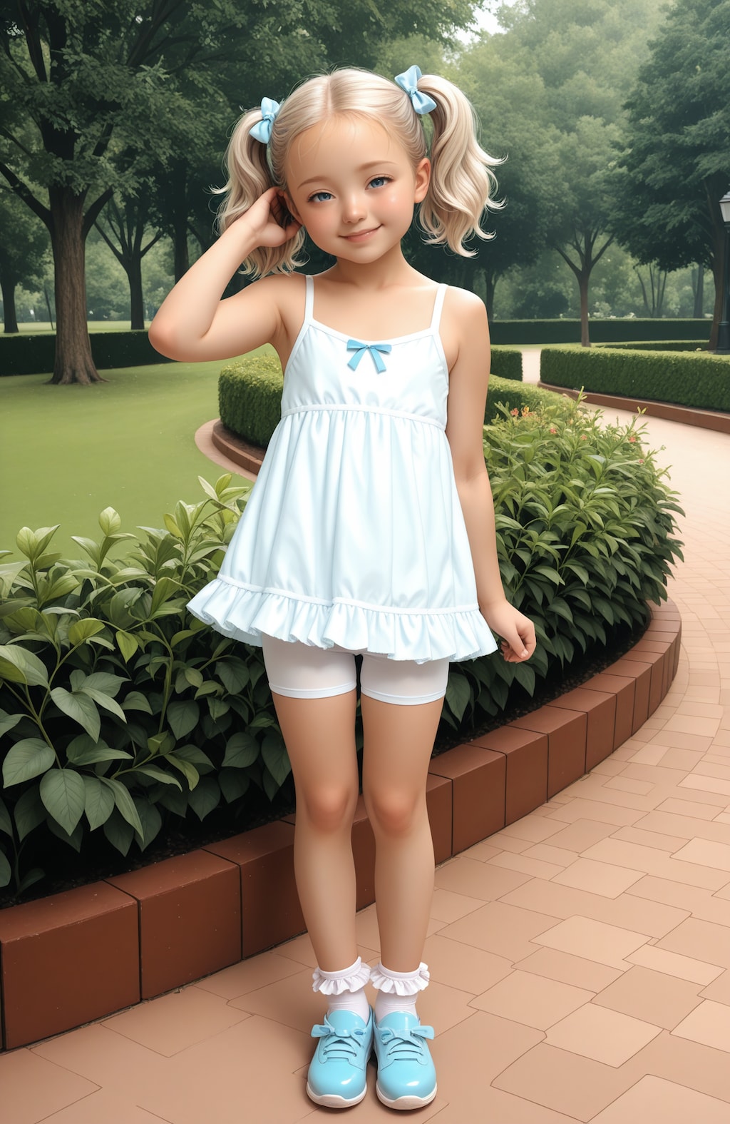 スパッツなおんなのこ💕(Part.2)😍【model：mergeijPONYIL_v30VAE】