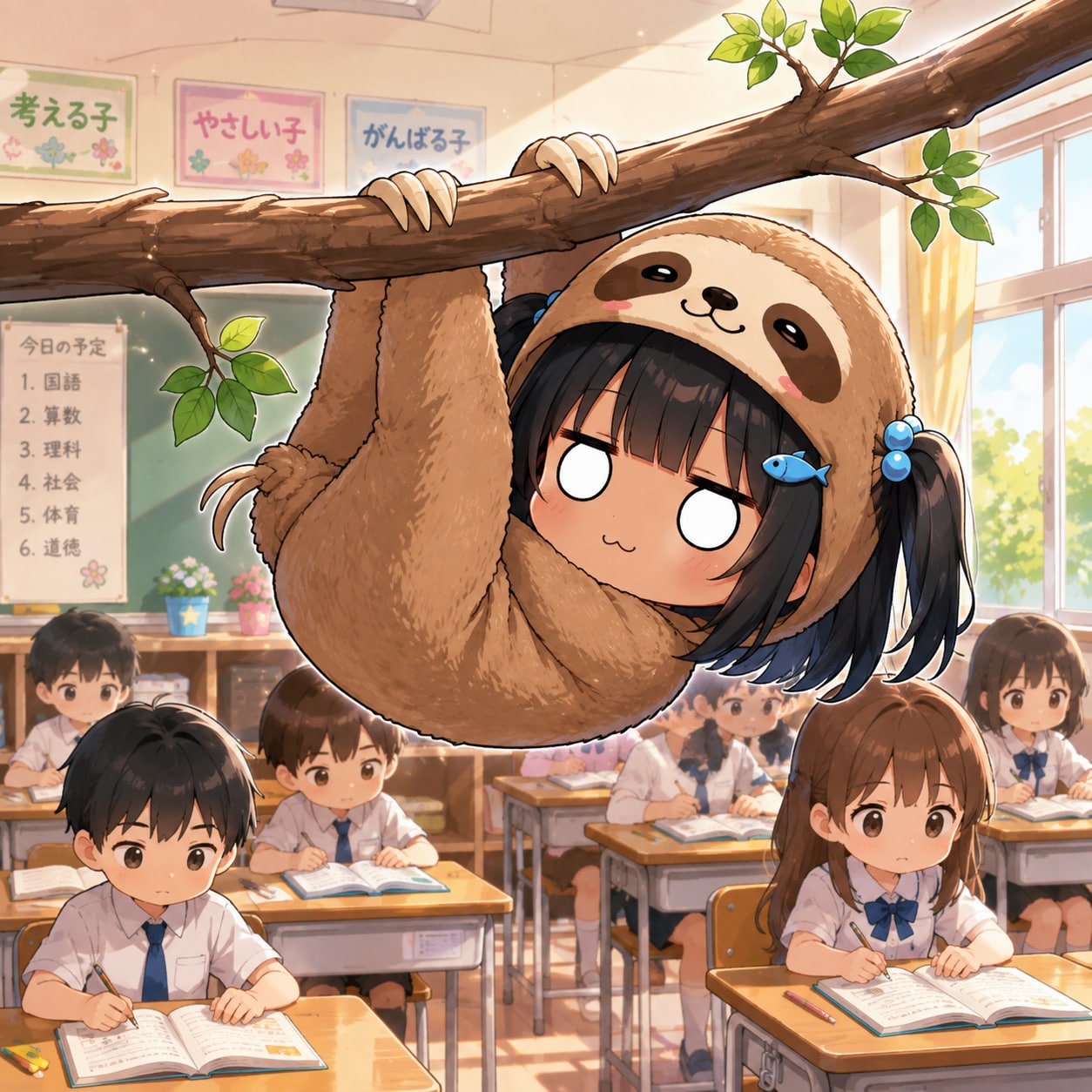 ナマケモノこなつちゃん | の人気AIイラスト・グラビア