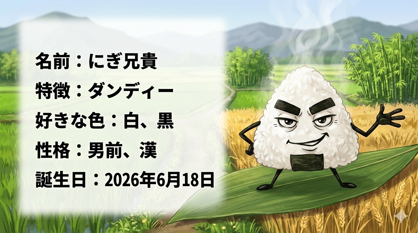 にぎ兄貴紹介