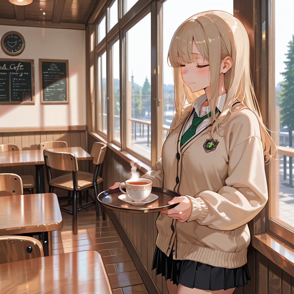 放課後のカフェに寄り道 | の人気AIイラスト・グラビア