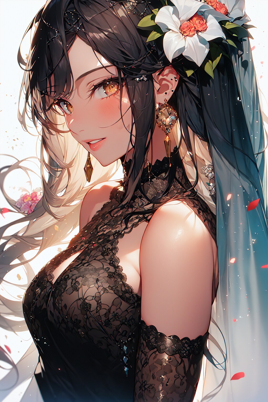 黒のドレス