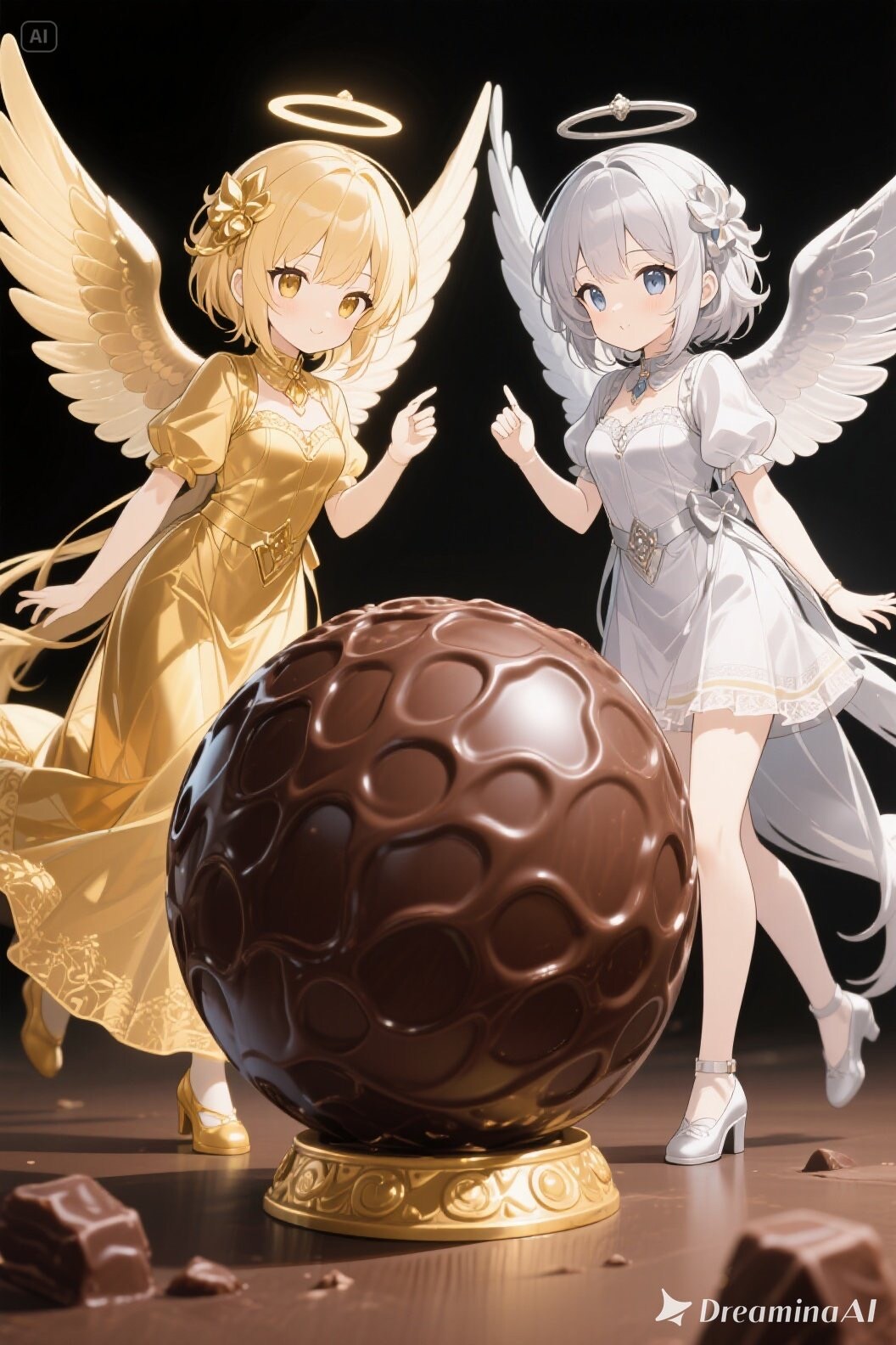 金と銀のエンゼル487 | の人気AIイラスト・グラビア