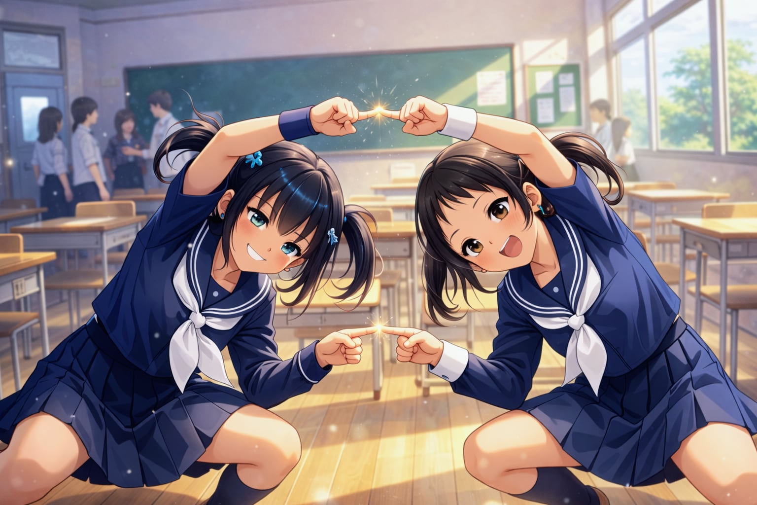 幸多さんと合体するこなつちゃん