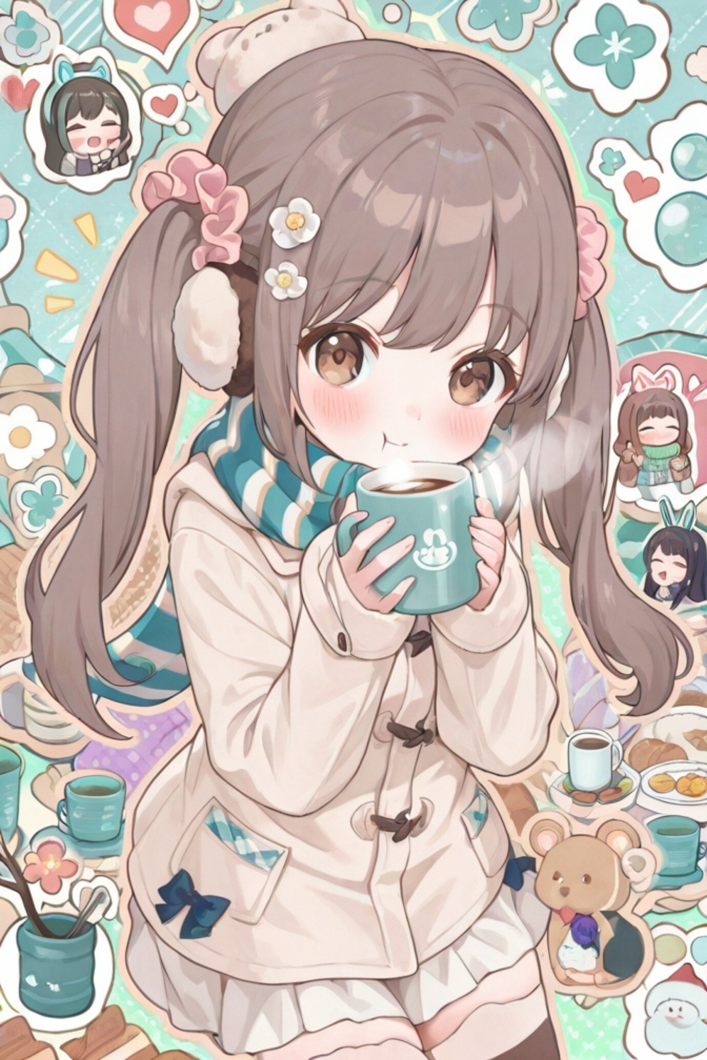 茶髪ちゃん