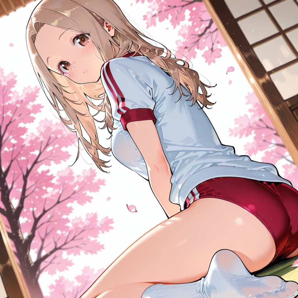 PHOENIXで白靴下ブルマ　ギャル子