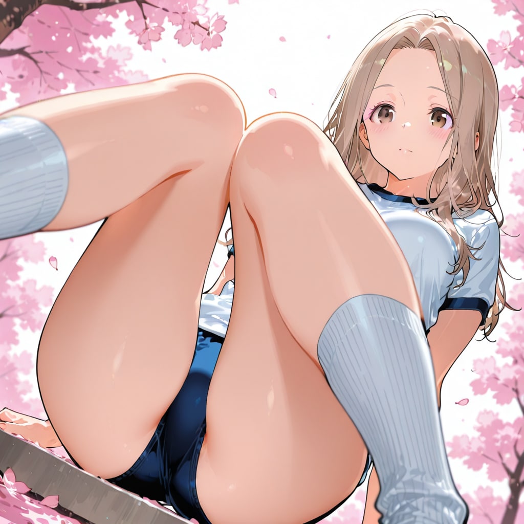 PHOENIXで白靴下ブルマ　ギャル子