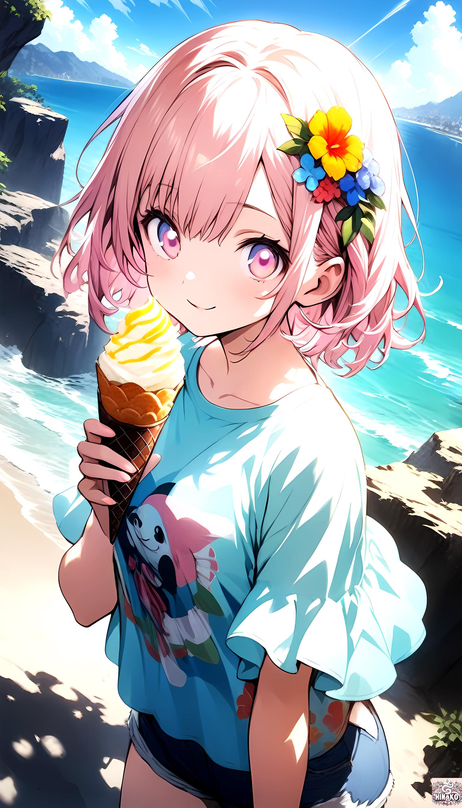 【8月27日】ジェラートの日😆💖🍦🐍💕 | の人気AIイラスト・グラビア