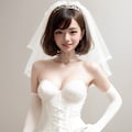花嫁姿のまどか先生 8枚目