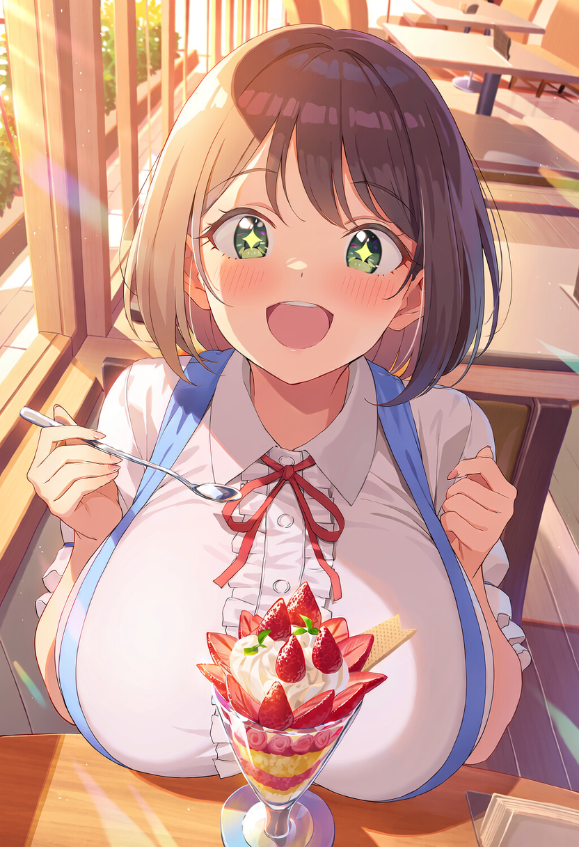 パフェ | の人気AIイラスト・グラビア