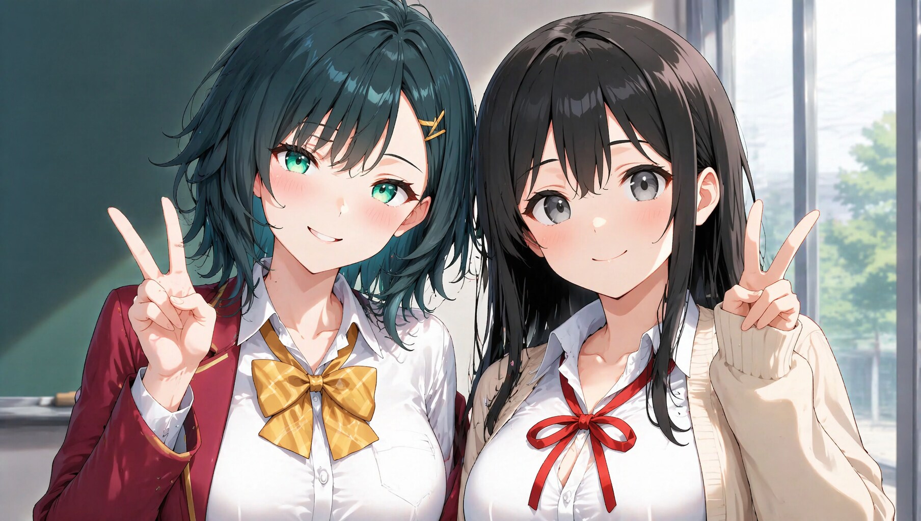 女神さまと記念撮影