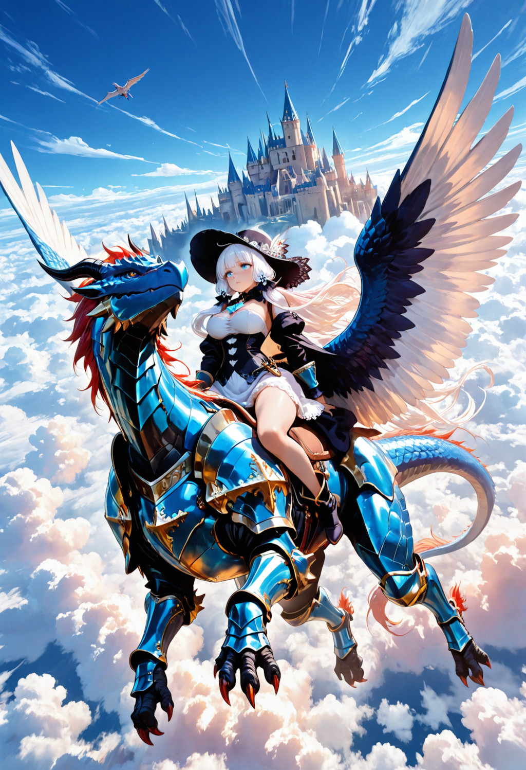 空の守護者：飛竜騎乗姫騎士