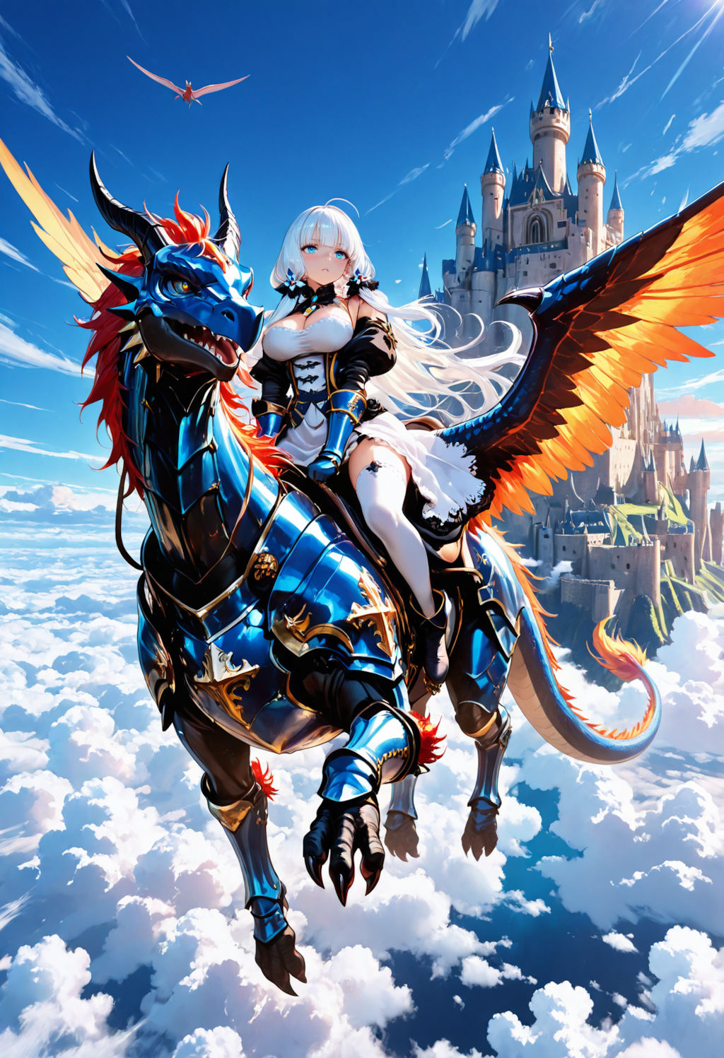 空の守護者：飛竜騎乗姫騎士