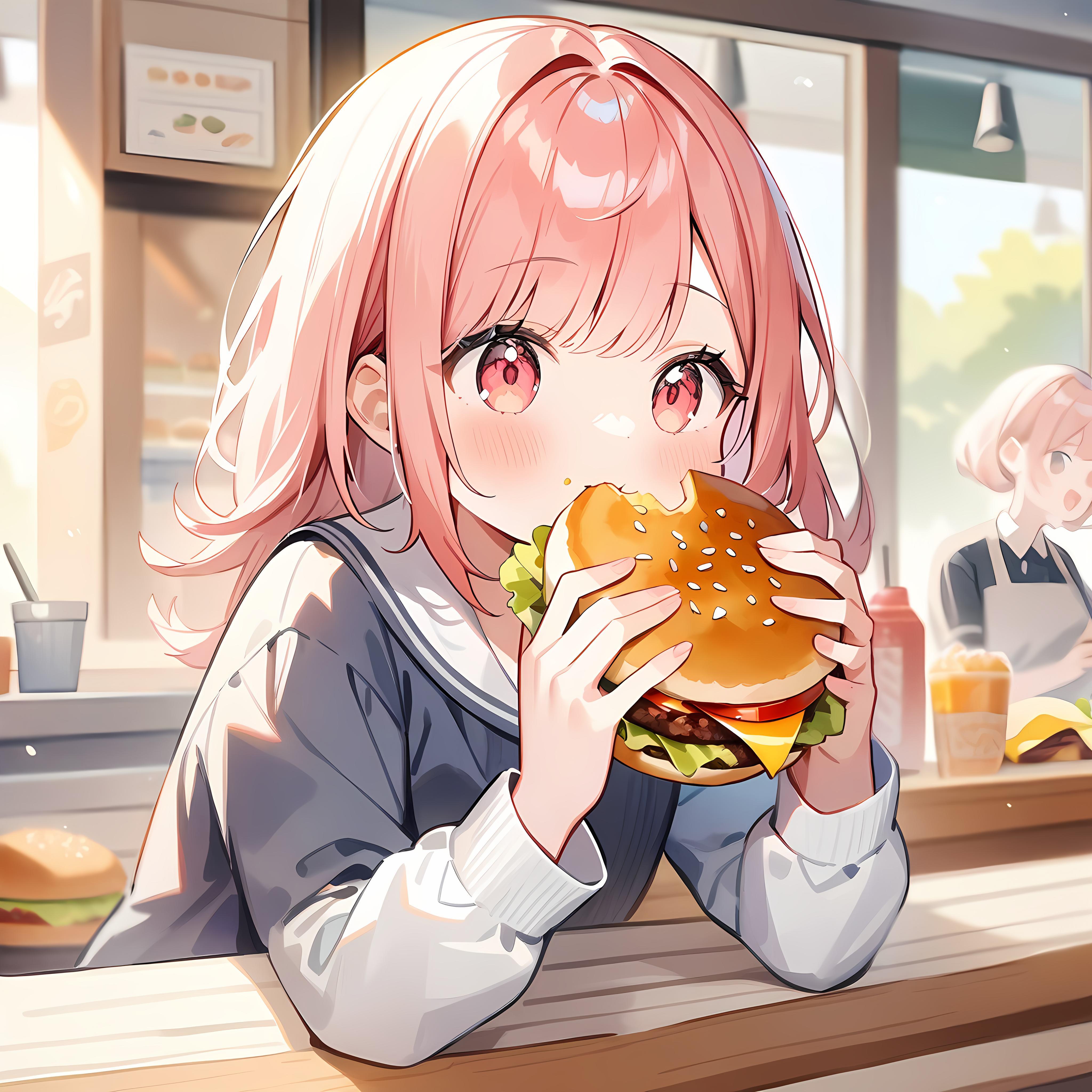 ハンバーガー。 | の人気AIイラスト・グラビア