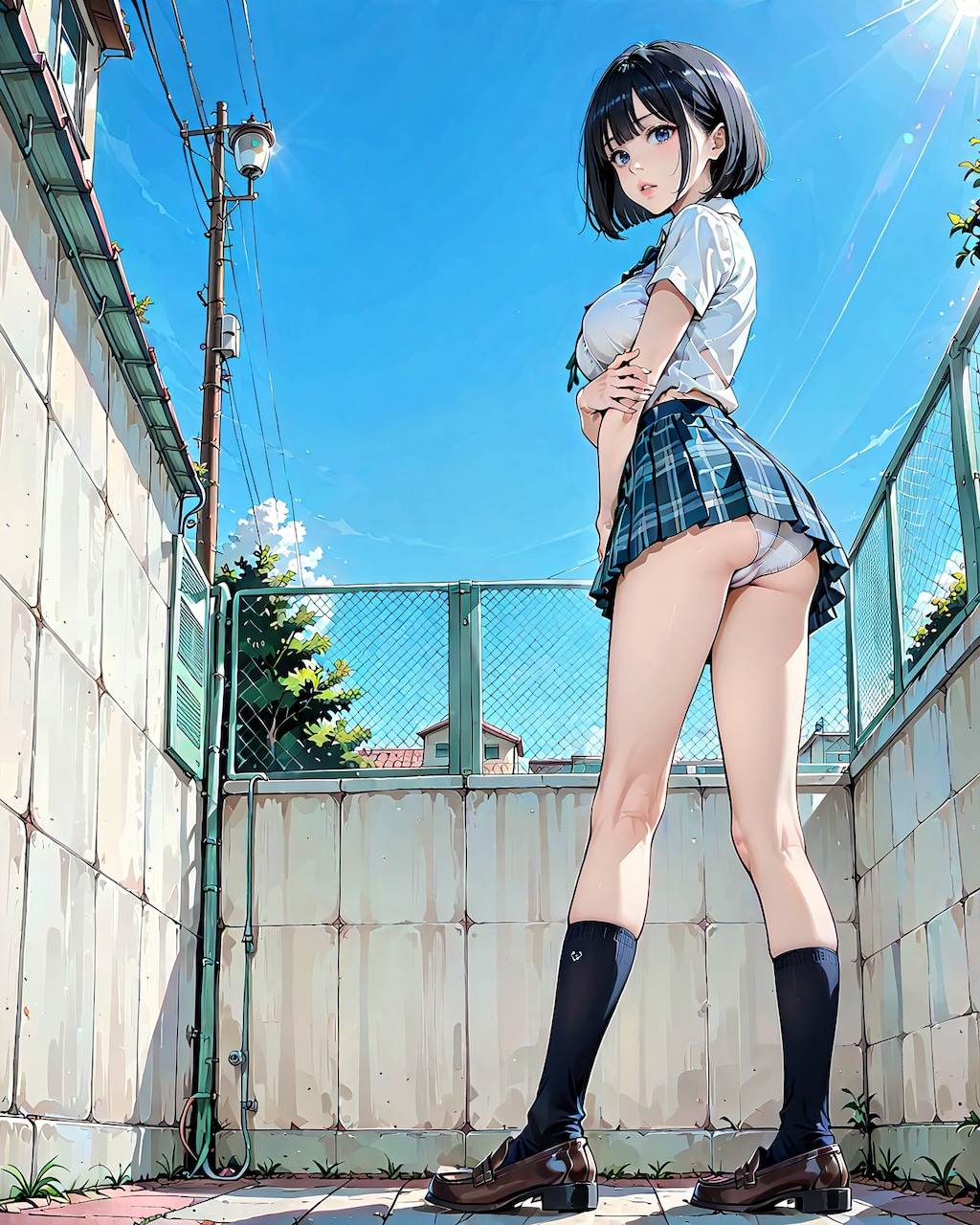 Panty shot 23
